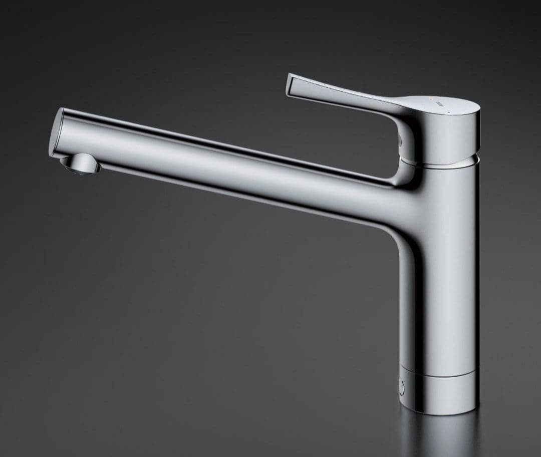 新品 TOTO TKS05301J シングル混合水栓 キッチン水栓 台付シングル