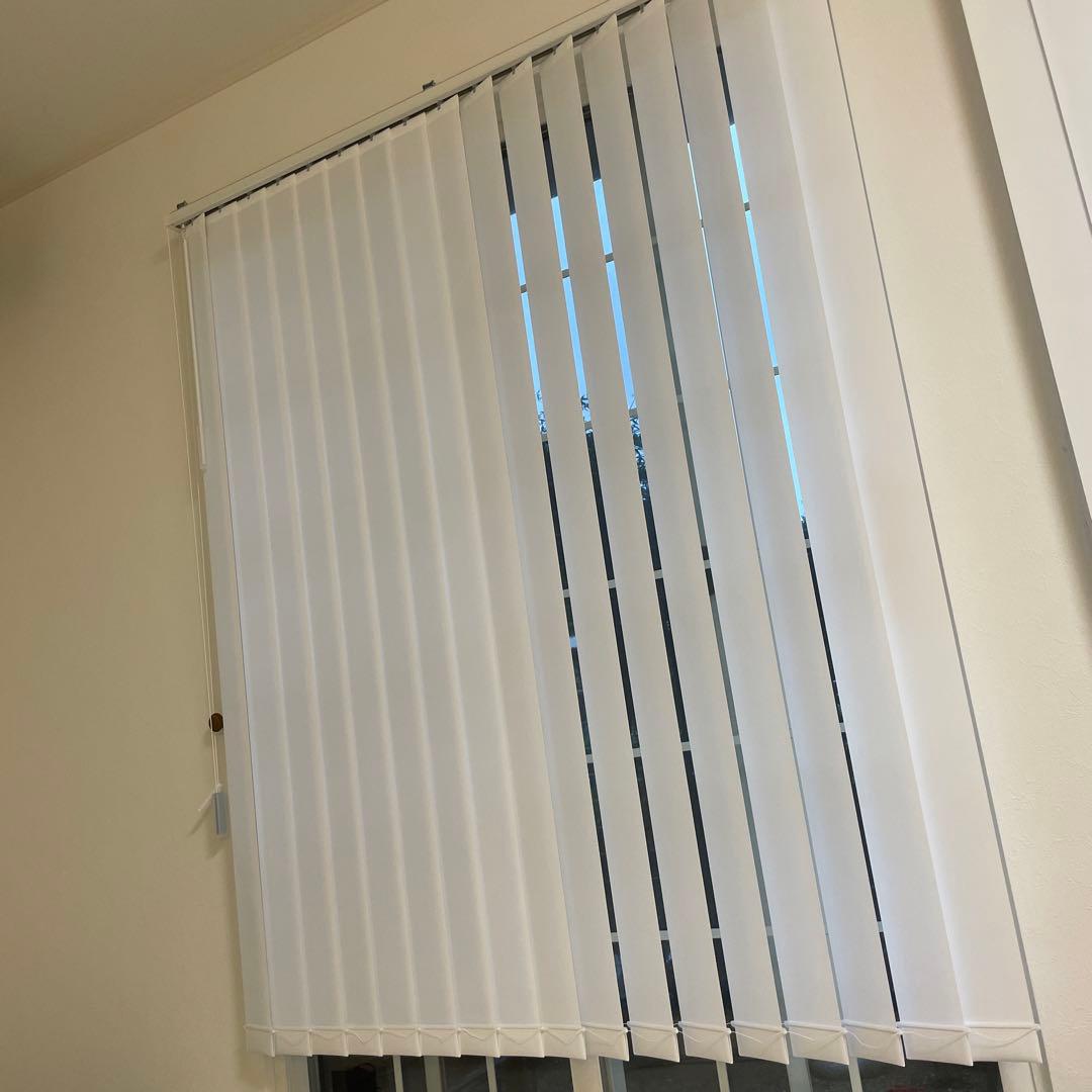 レール無し　白 バーチカルブラインド