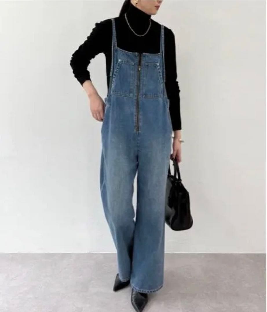 【新品タグ付き】デニムオールインワン