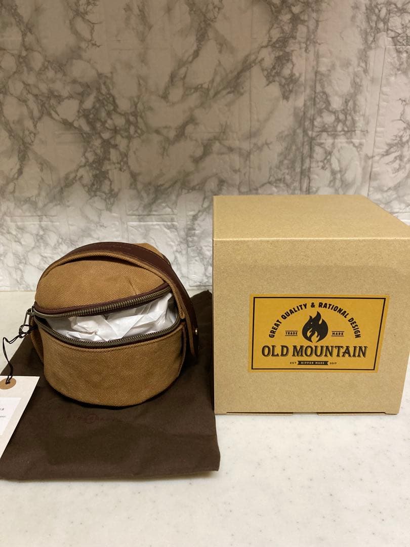 【新品未使用】OLD MOUNTAIN COOKER CASE (CAMEL)
