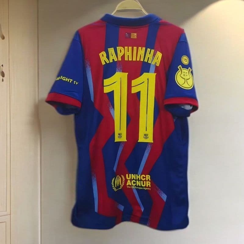 2026 SUPRERCOPA バルセロナ 半袖 シャツ Raphinha