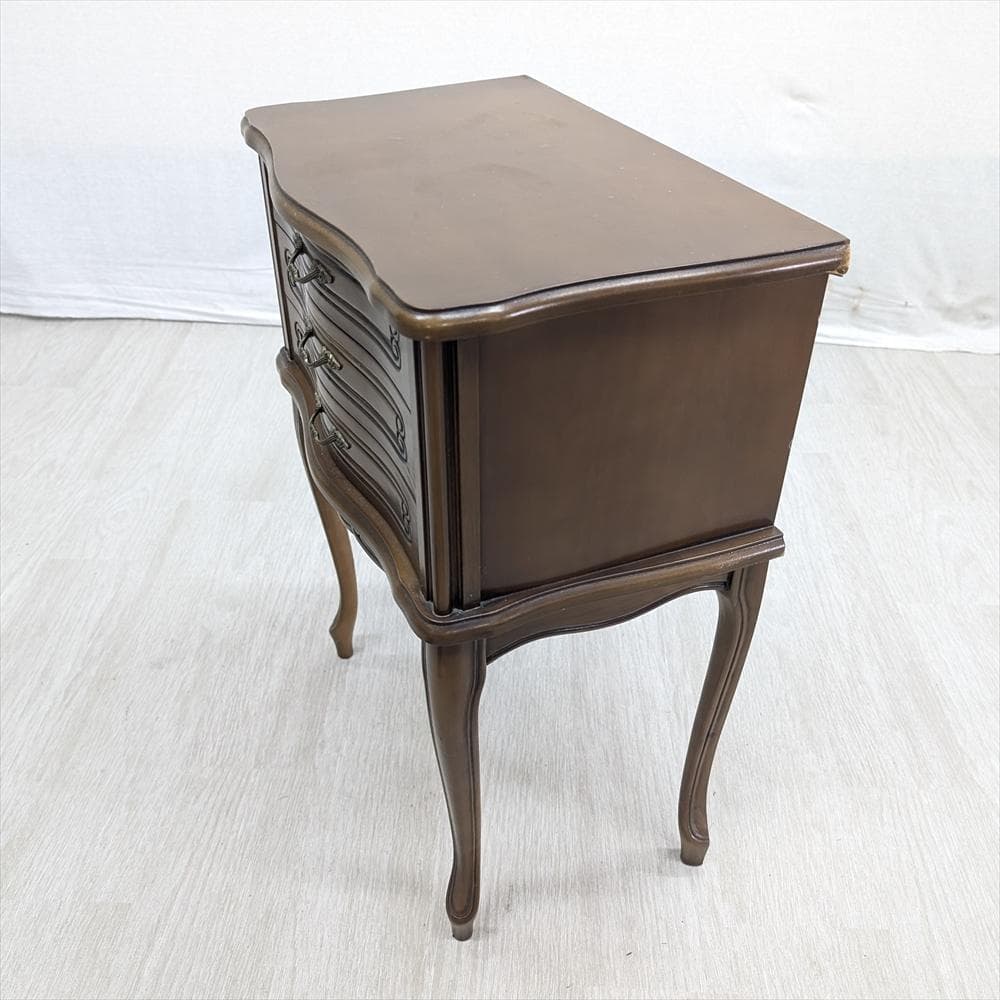 猫脚　リビングチェスト　コンソール　飾台　ナイトテーブル　サイドチェスト　タンス