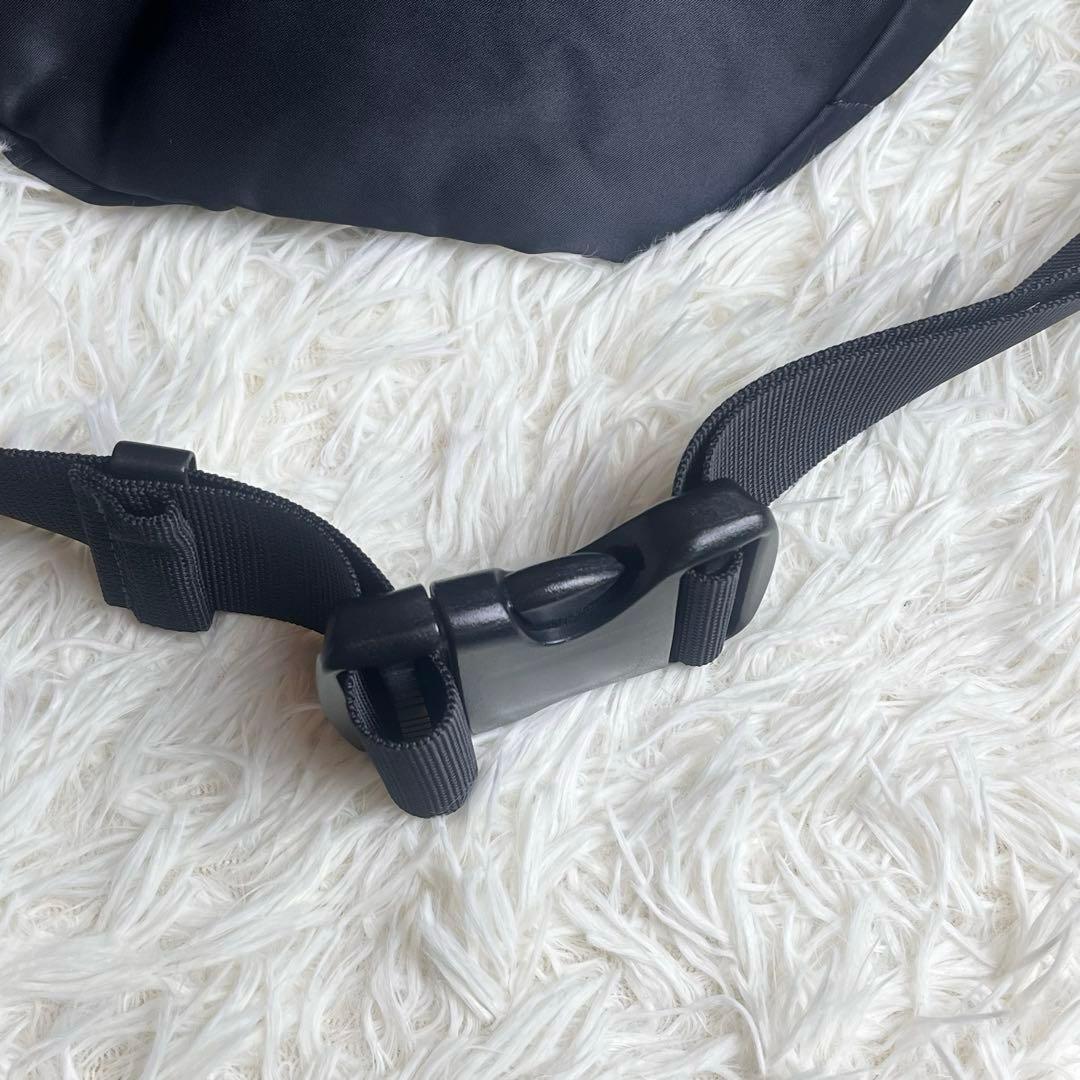 未使用級 PORTER ポーター 現行 タンカー ウエストバッグ L ブラック