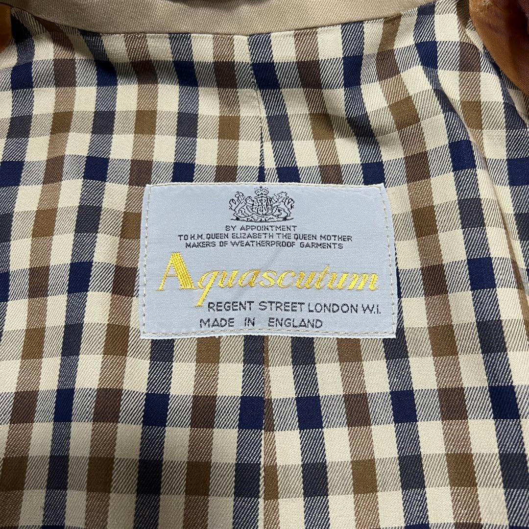 Aquascutum アクアスキュータム Aqua 5 ステンカラーコート