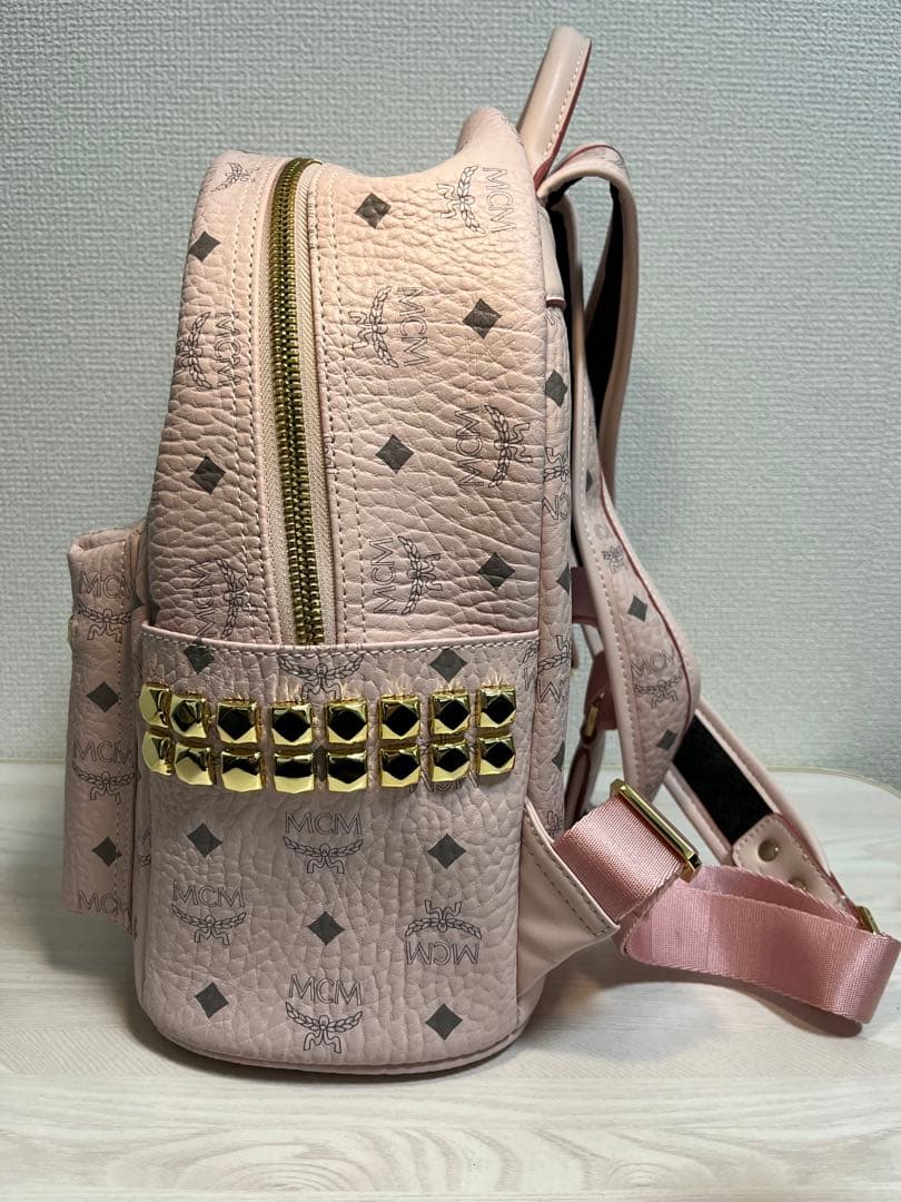 ♡*】様 【新品】MCM パウダーピンク スモール バック MWK 5XL24