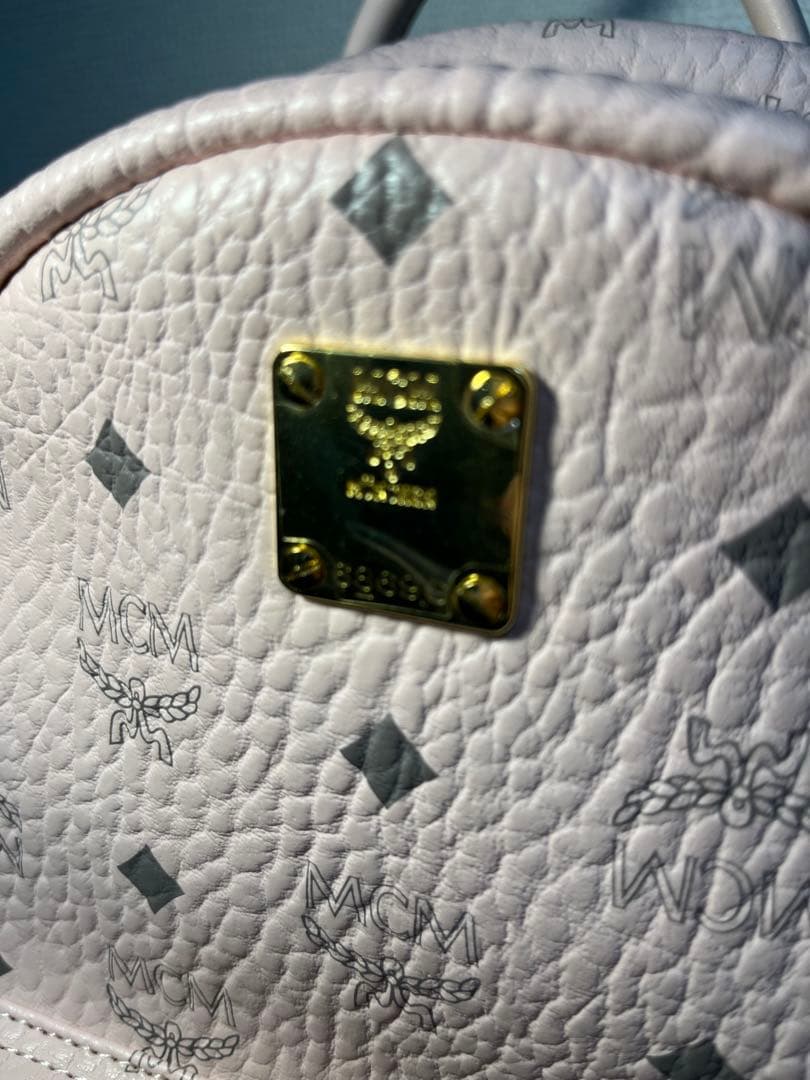 ♡*】様 【新品】MCM パウダーピンク スモール バック MWK 5XL24