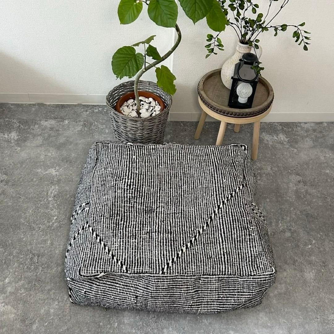 モロッコプフ　ザナフィラグ　クッションカバー　ビンテージ　ベルベル