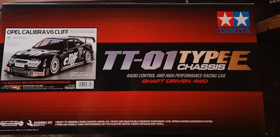 m*！様 TAMIYA TT-01 TYPE E オペル カリブラ V6 クライ