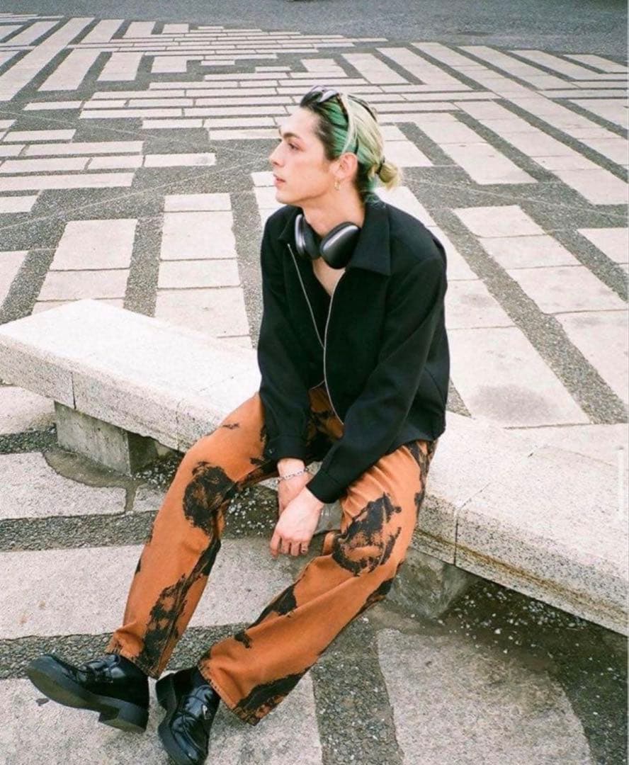 最終値下げ！　SUNFLOWER ブラック ジャケット(モーガン蔵人着用)