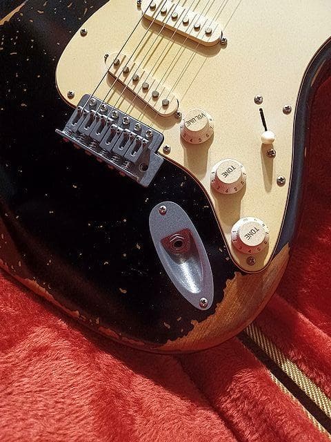 ❖CustomWierring Relic Black Stratocaster