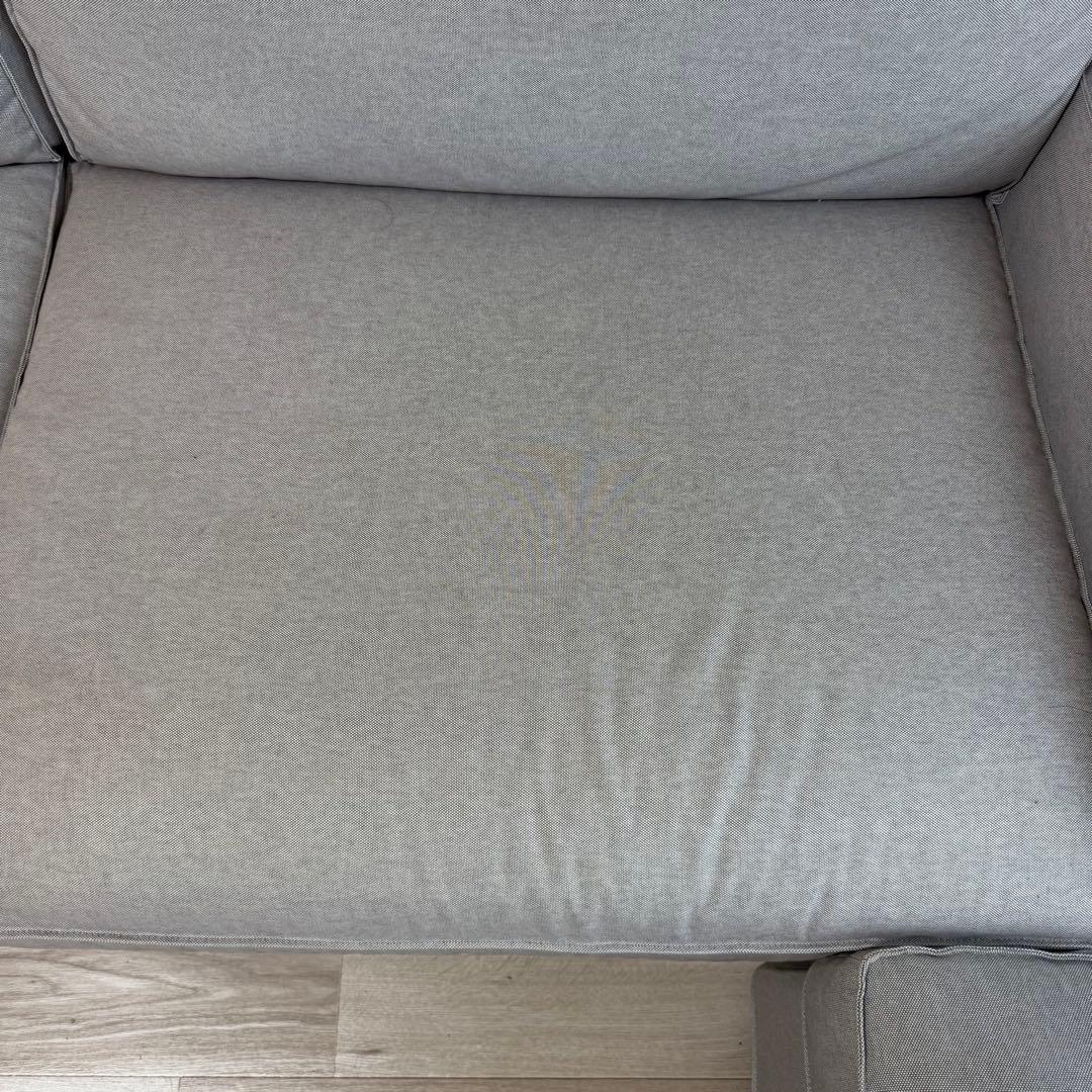 IKEA シーヴィク オットマン付き