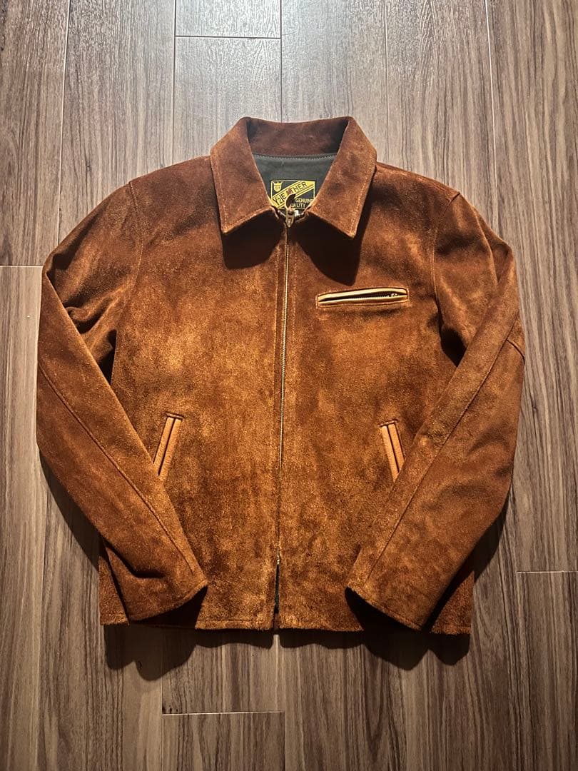 Y'2 LEATHER ワイツーレザー　TR-65 スエード　レザージャケット