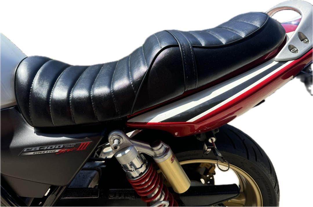 cb400sf タックロールシート nc42 nc39 ビンテージ風　即日発送