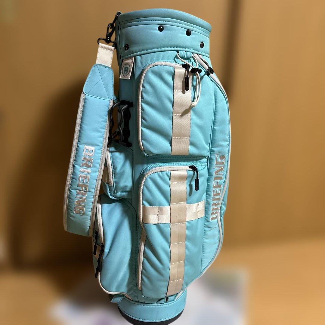 ブリーフィングゴルフ☆キャディバック　ティファニーブルー　CR6