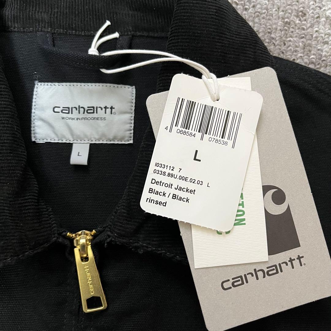 ニ*メ様 定価3.7万Carhartt Detroit Jacket Black