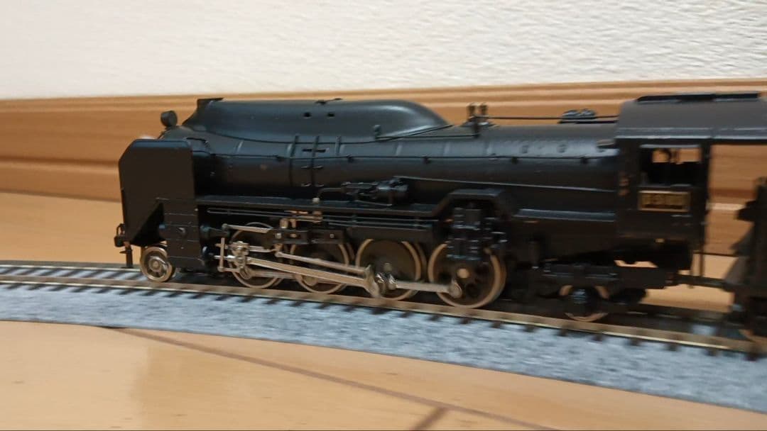 HOゲージ カツミ Ｄ51半流蒸気機関車、カンモーター、メンテナンス済