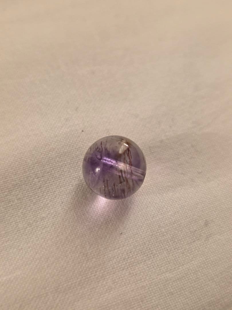 【極上・宇宙の縮図】天然スーパーセブン 11mm（エレスチャル/1粒売り）