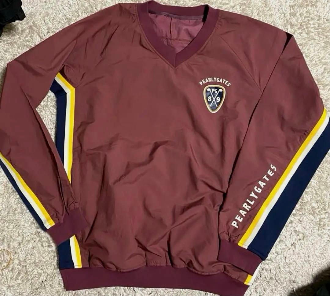 PEARLY GATES パーリーゲイツ Vネックプルオーバー ブルゾン