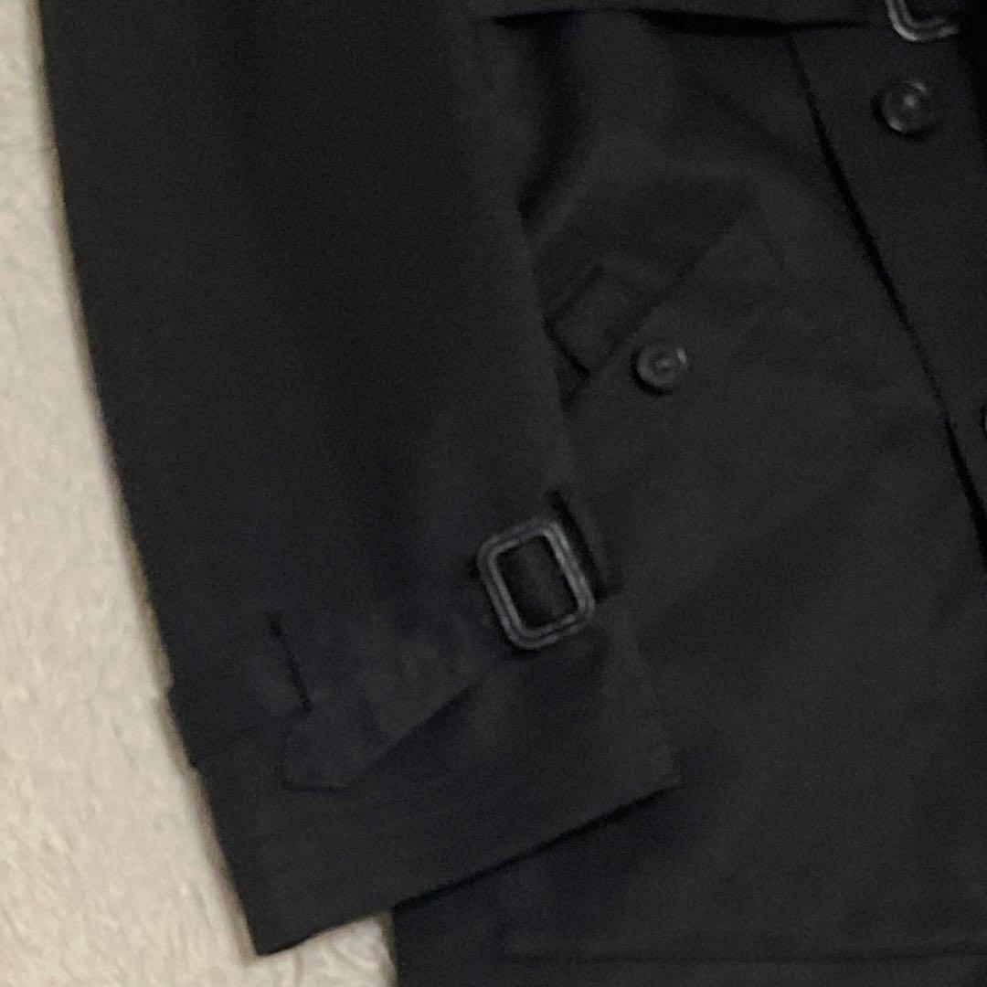 RING JACKET【2WAY】50 XL ブラック ライナー トレンチコート
