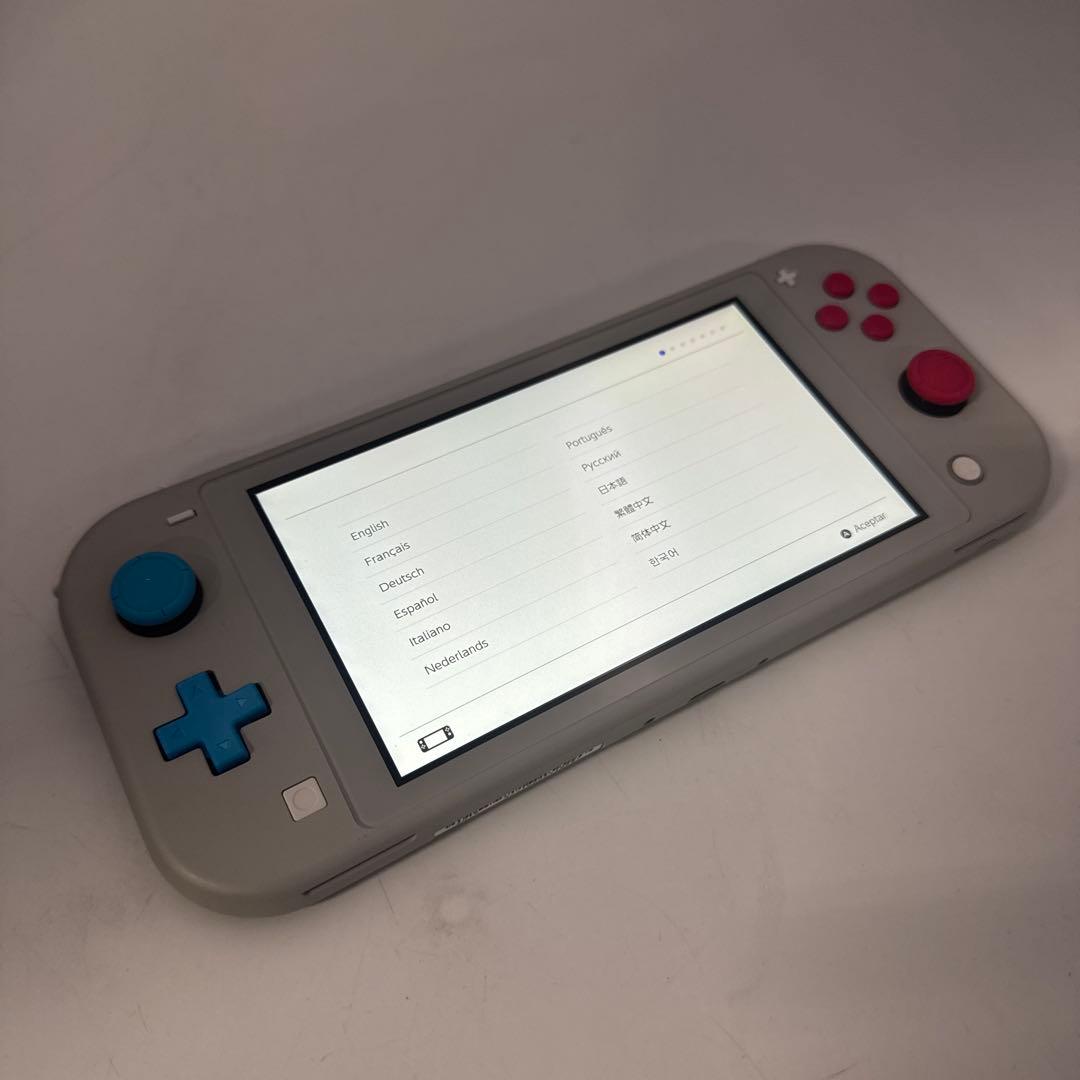 ④Nintendo Switch Lite グレー/青/赤　ポケモンカラー本体