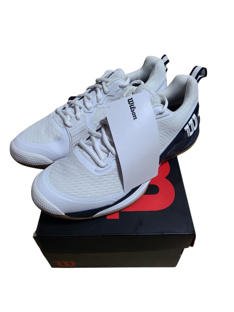 Wilson RUSH PRO 4.5 テニスシューズ ホワイト/ネイビー