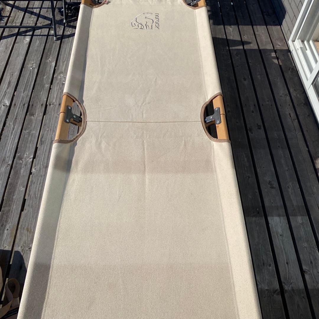 アウトドア寝具 nordisk rold wooden bed