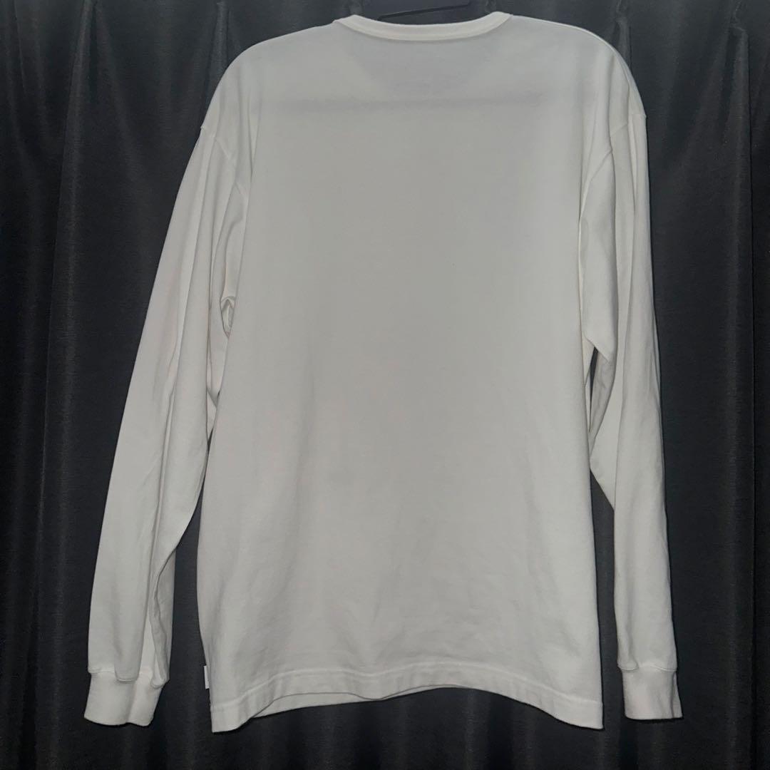 WTAPS ホワイト 長袖カットソー サイズX02