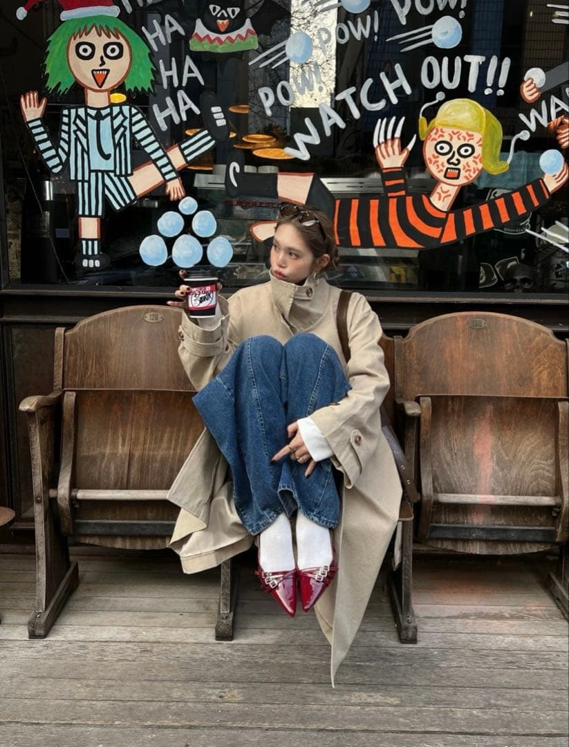 新品♡Nalm. long trench coat♡