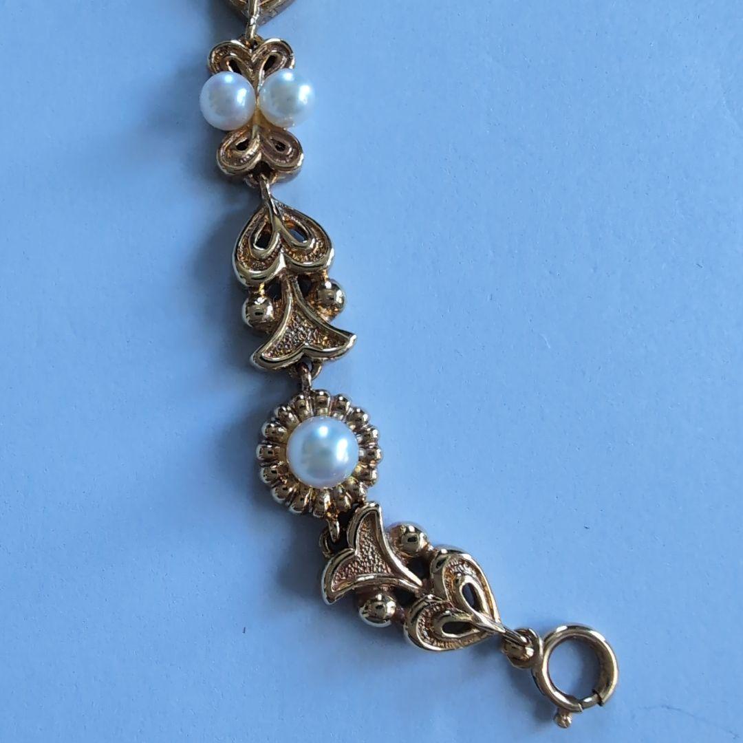 ミキモト　K18 　パール　ブレスレット