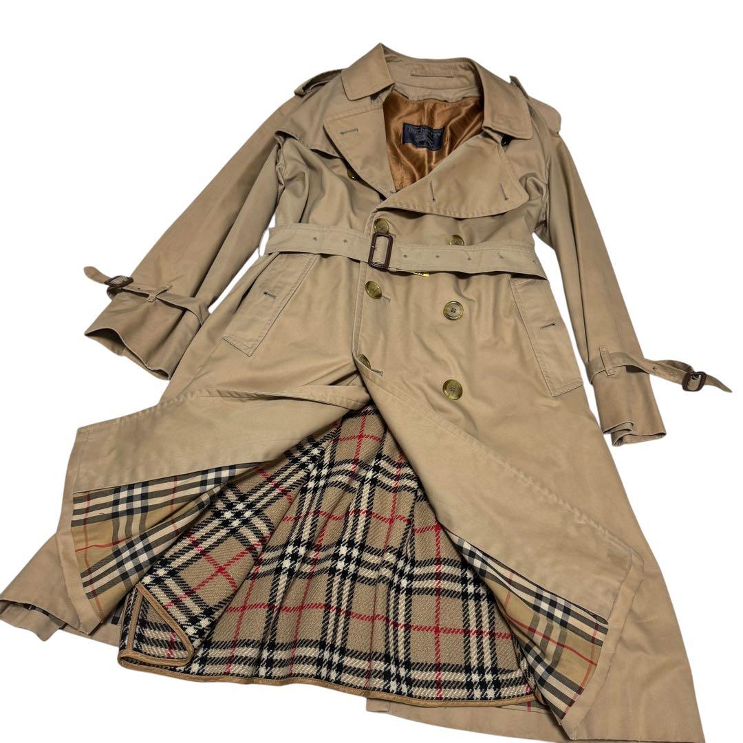 Burberrysバーバリー トレンチコート ライナーノバチェック XLベージュ