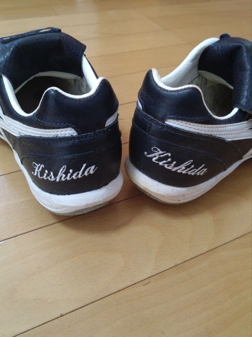 オリックス　岸田 護 実使用　スパイク 26.5cm ネイビー　♯18