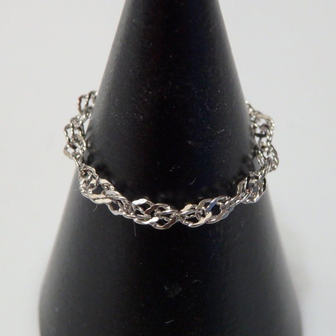 花の慶次 プラチナリング スクリューチェーン　チェーンリング　2.4㎜幅