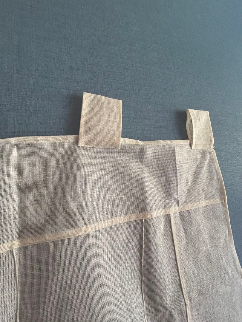 韓国購入 大型 ロング ポジャギ 麻 大きい 大判80×150チョガッポ モシ