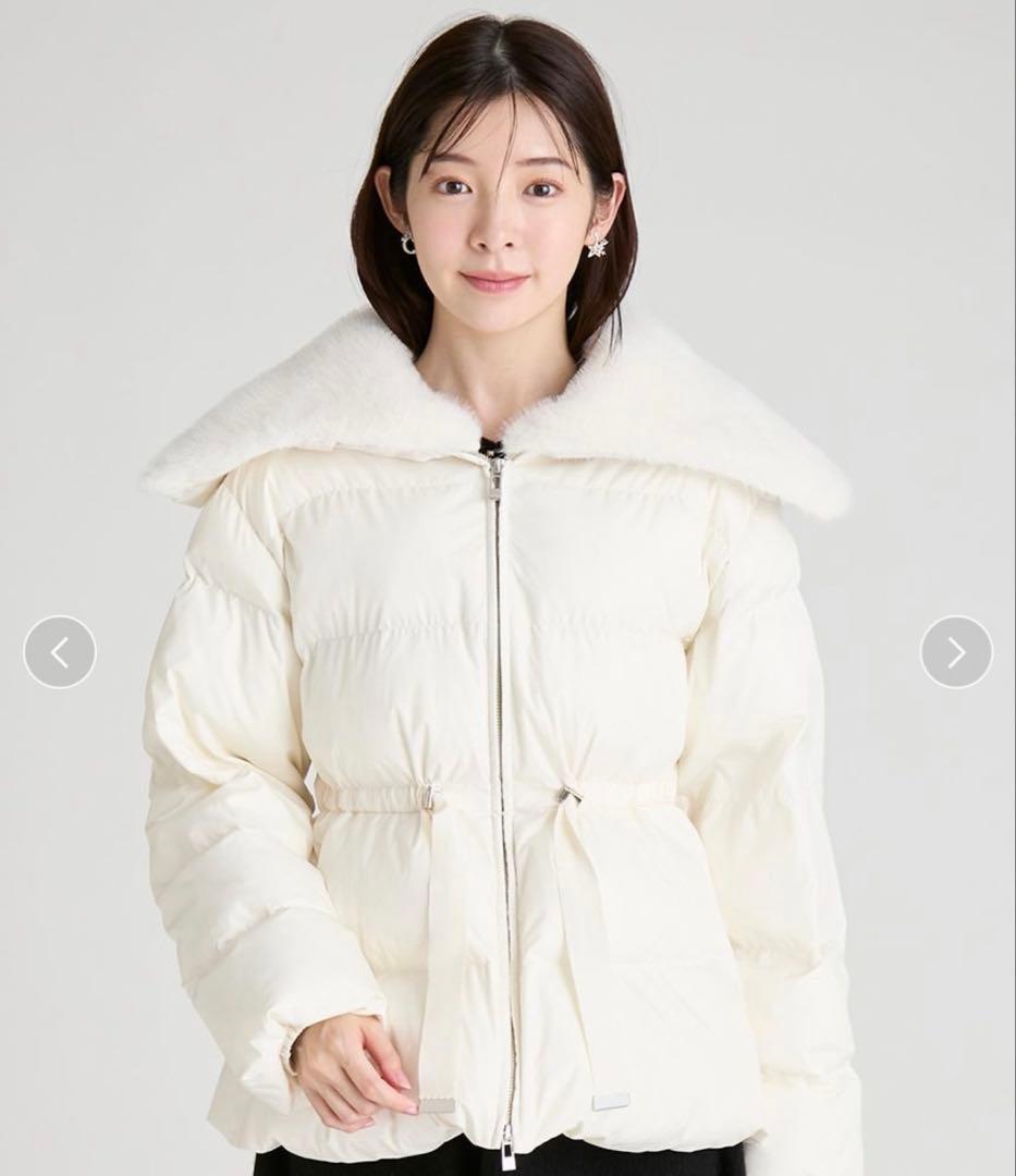 ♡*】様 CELFORD 【撥水加工】ファー襟付きキルティングショートコート I