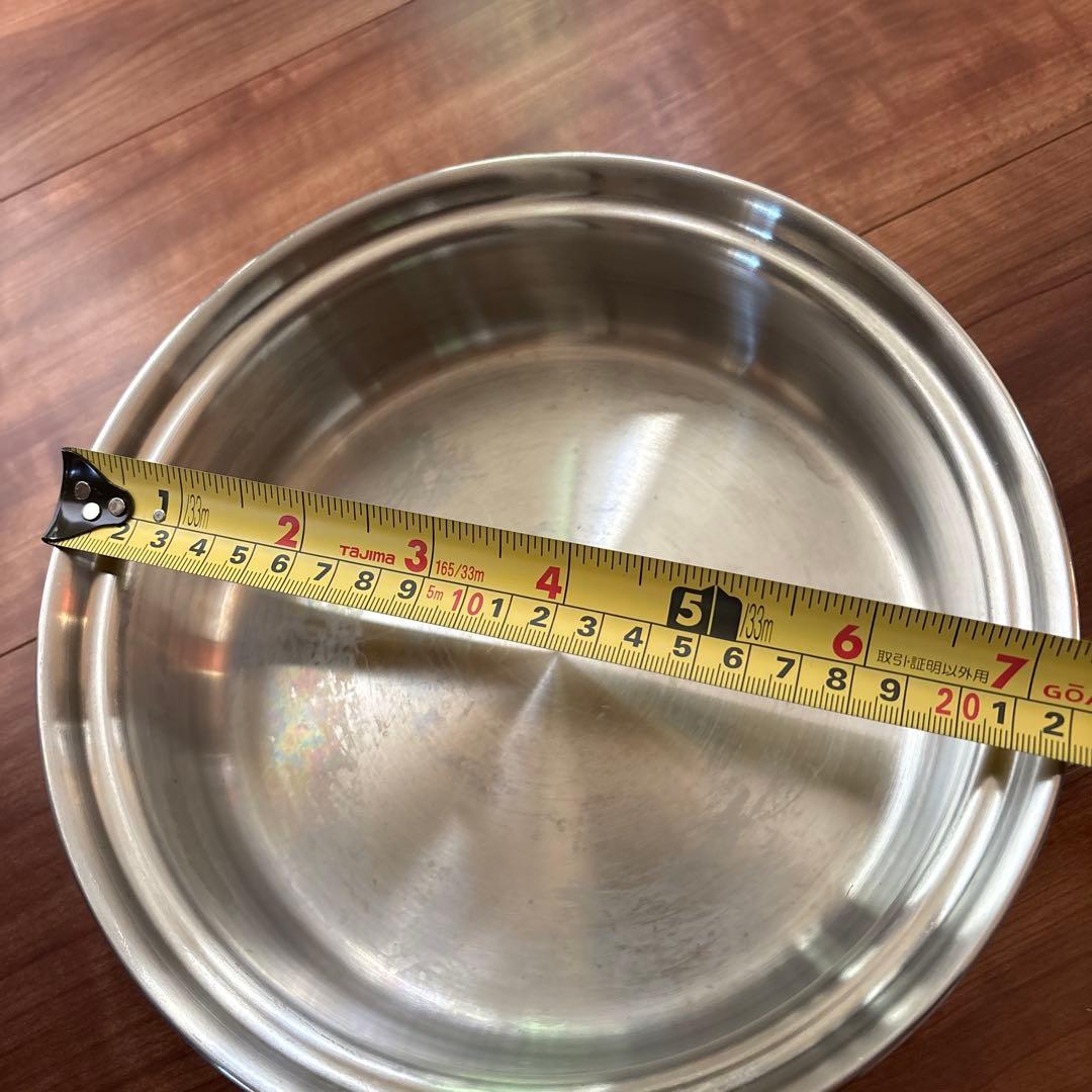 アムウェイ両手鍋・片手鍋セット ステンレススチール製