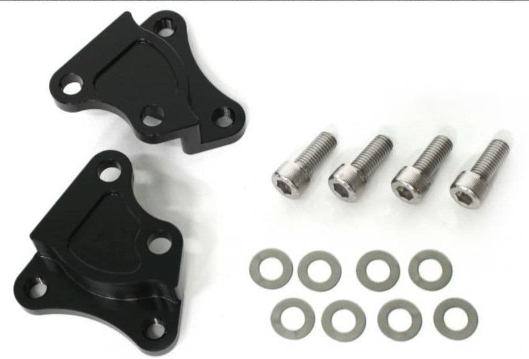 カワサキ系　キャリパーサポート　40mmピッチ　320mmローター