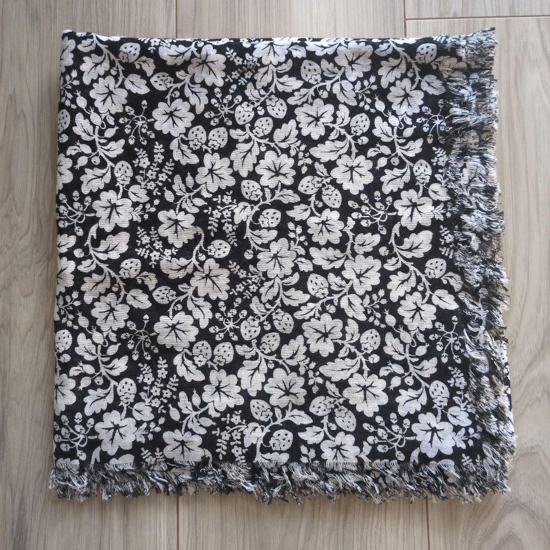 R&D.M.Co- オールドマンズテーラー　ワイルドベリーガーゼショール