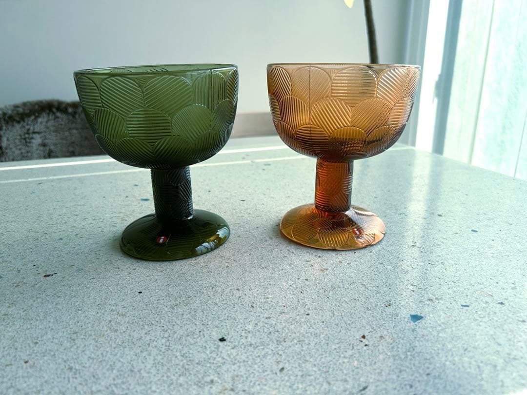 【未使用】イッタラ　ミランダボウル　セビリアオレンジ　グリーン