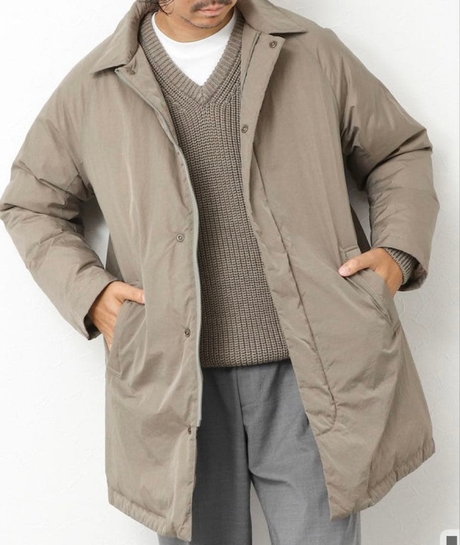 NOLLEY's goodman TAION別注ダウンステンカラーコート