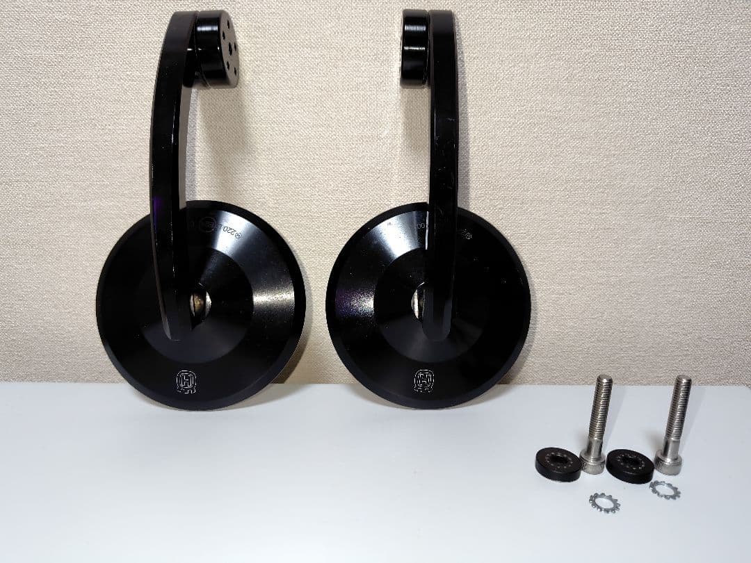 6/8限定価格 ハスクバーナ スヴァルトピレン 純正 バーエンドミラー