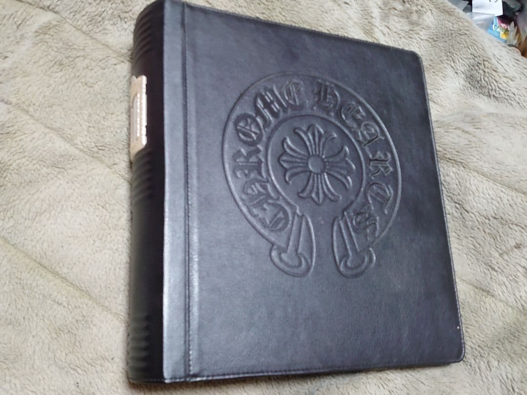 【クロムハーツ】CHプラス ホースシュー レザーバインダー