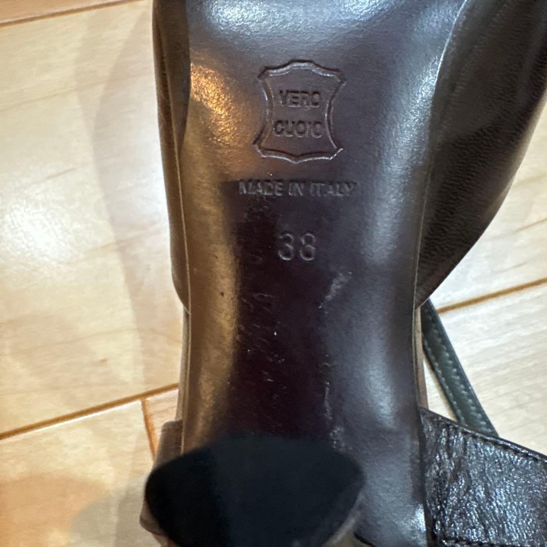 ジルサンダー ポインテッドトゥ ハイヒール