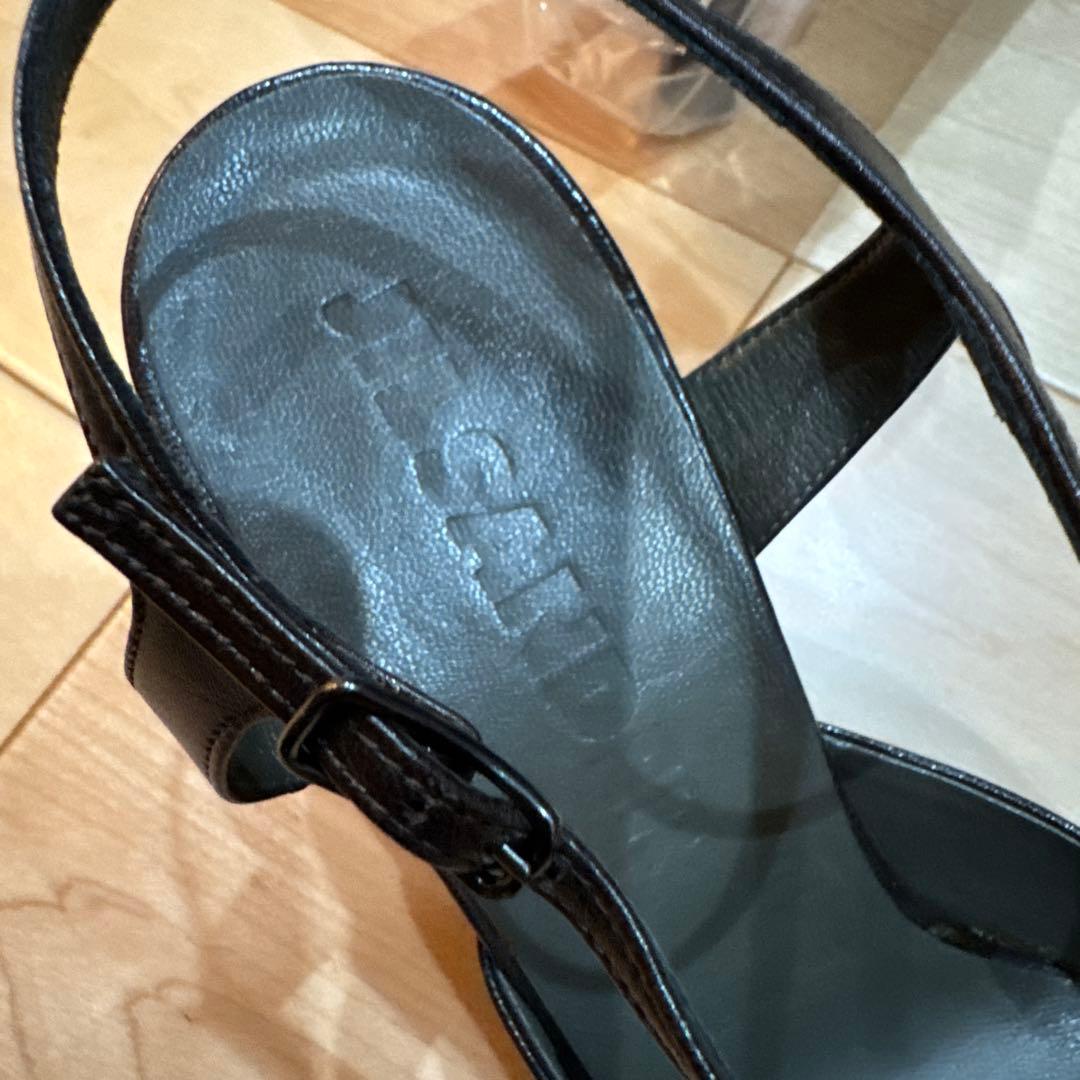 ジルサンダー ポインテッドトゥ ハイヒール