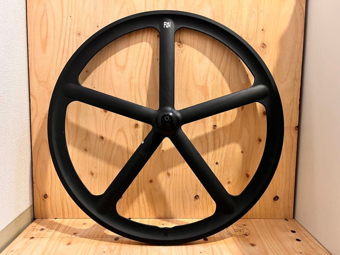 【新品未使用】FUN 700C X5 ホイール マットブラック フロント
