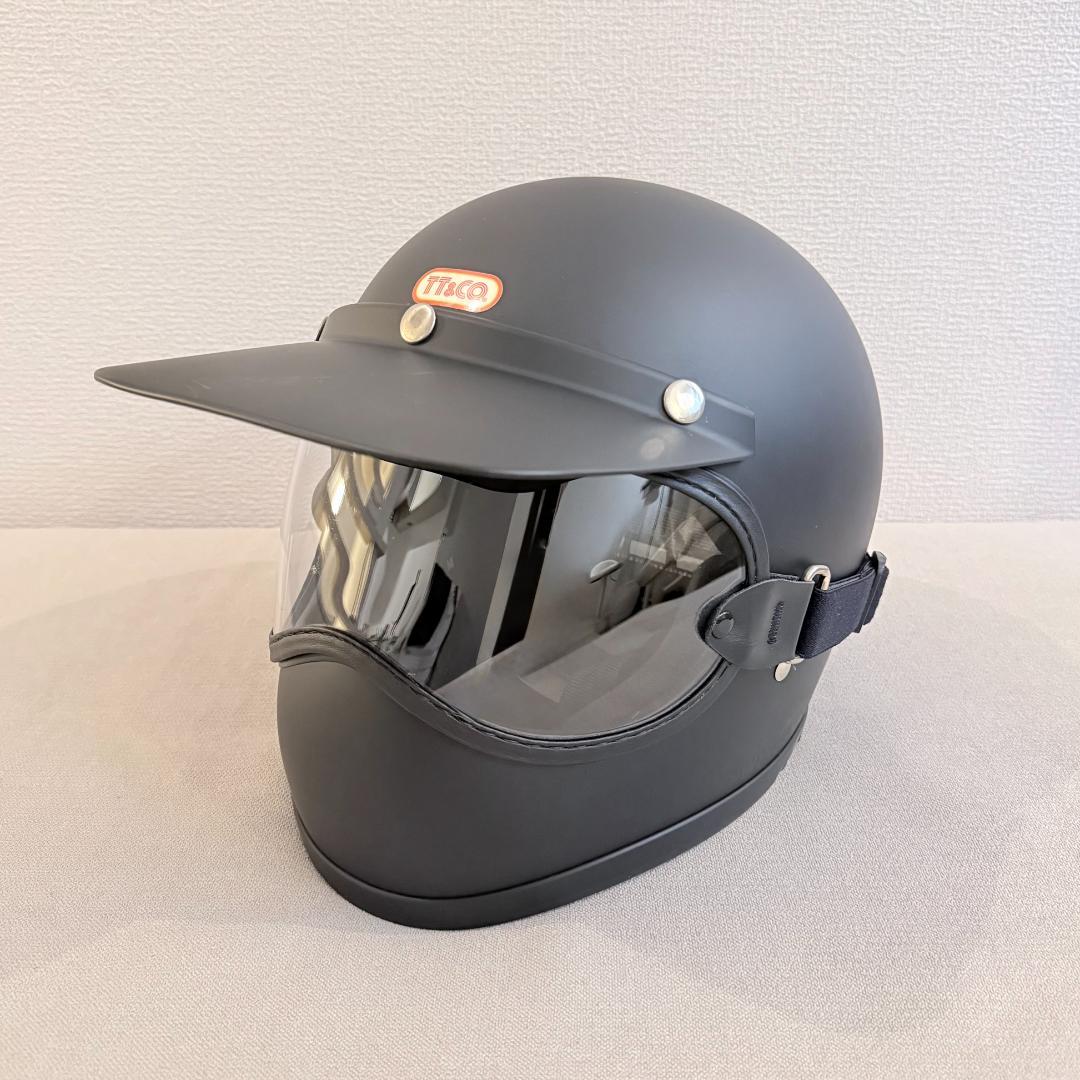 TT&CO トゥーカッター マットブラック ヘルメット