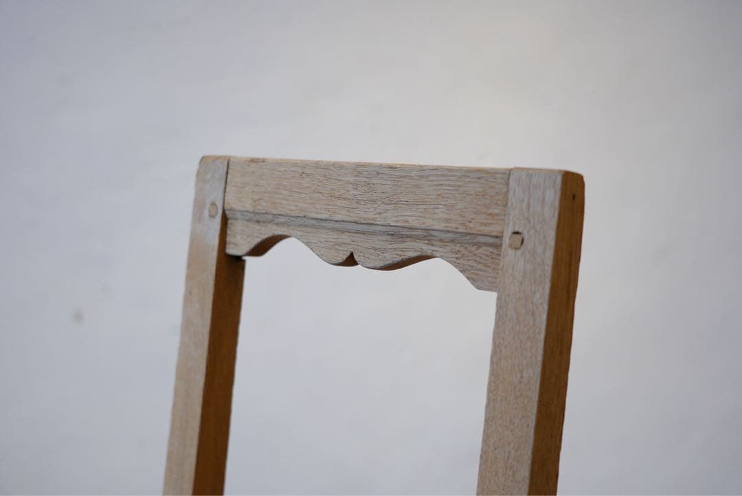 フランスアンティーク　ロレーヌチェア 古い木製の椅子 イス ダイニングチェア