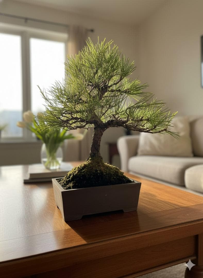 【早い者勝ち】【剪定＆針金済】黒松盆栽（模様木）★アフターフォロー付