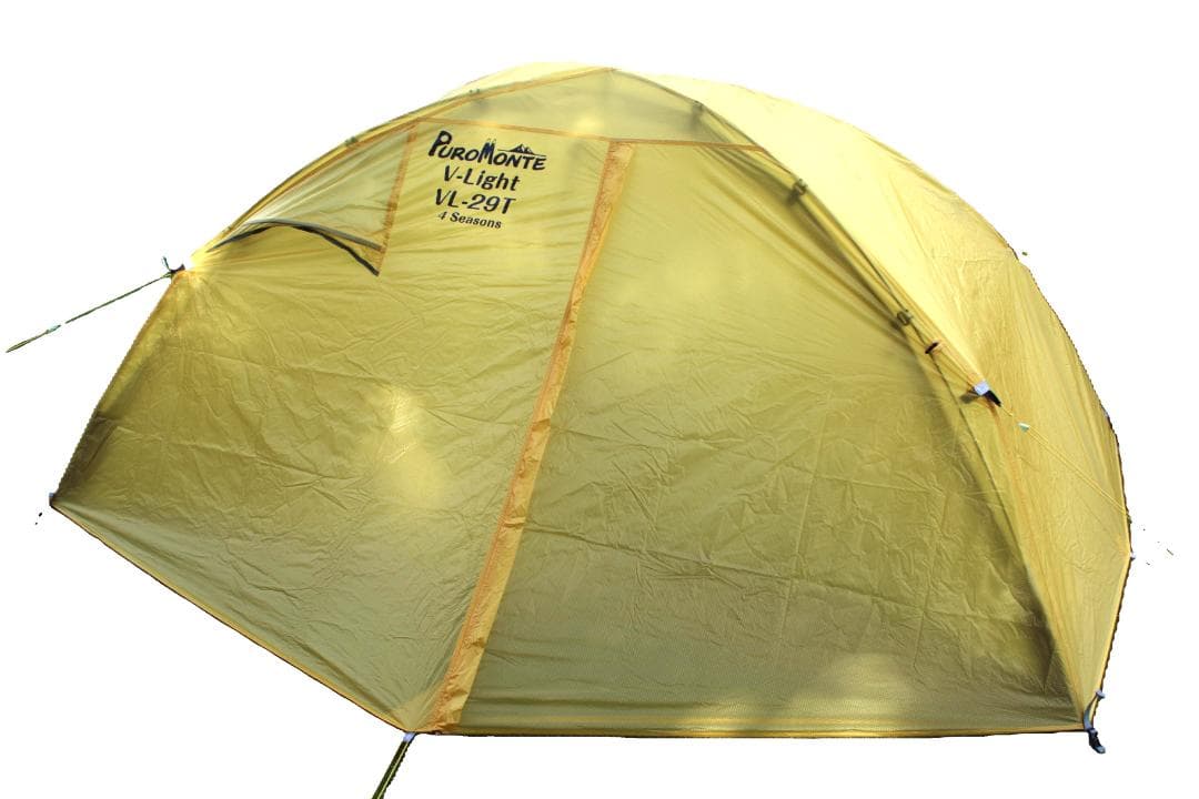 プロモンテ　VL29T イエロ　2人用ロング軽量テント　4シーズン用　新品未使用