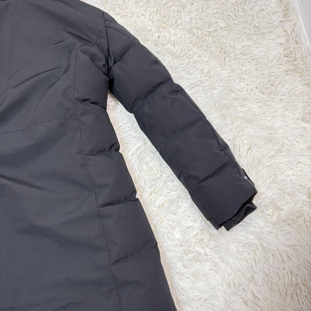 美品　ZARA ロング　コート　ダウン　黒　ファー