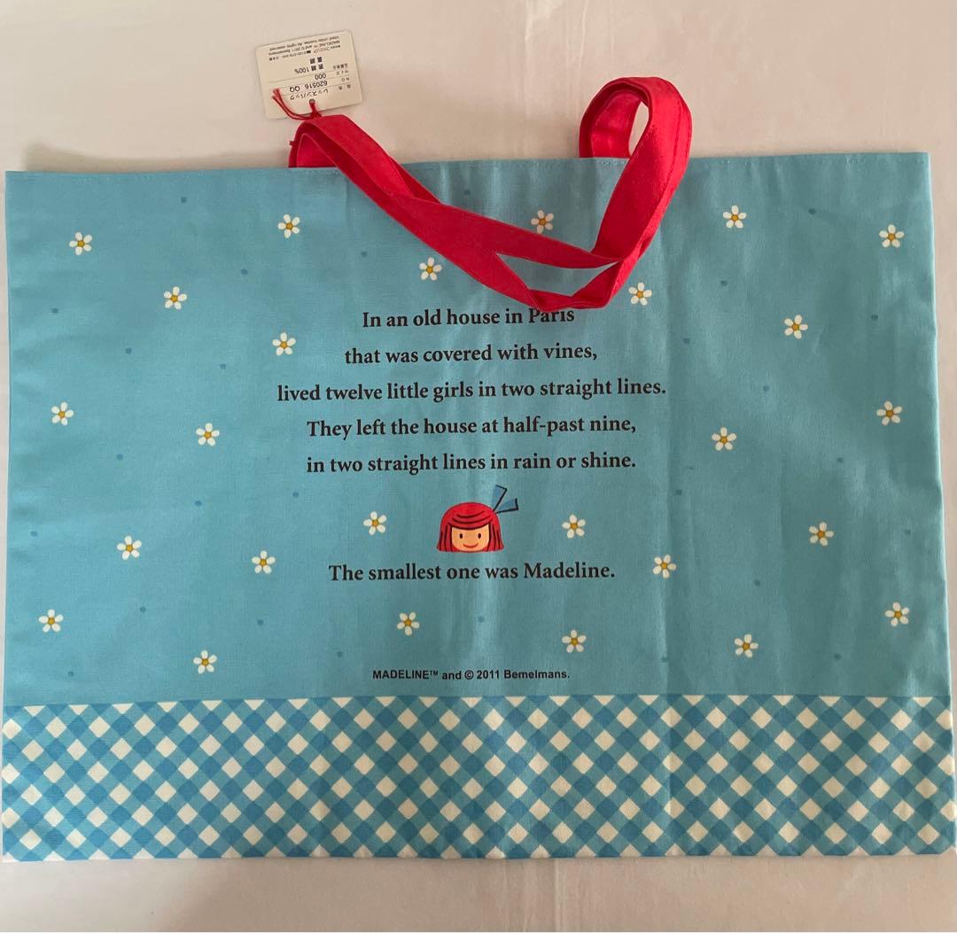 りんご　マドレーヌちゃん　レッスンバッグ　２点おまとめ　ファミリア